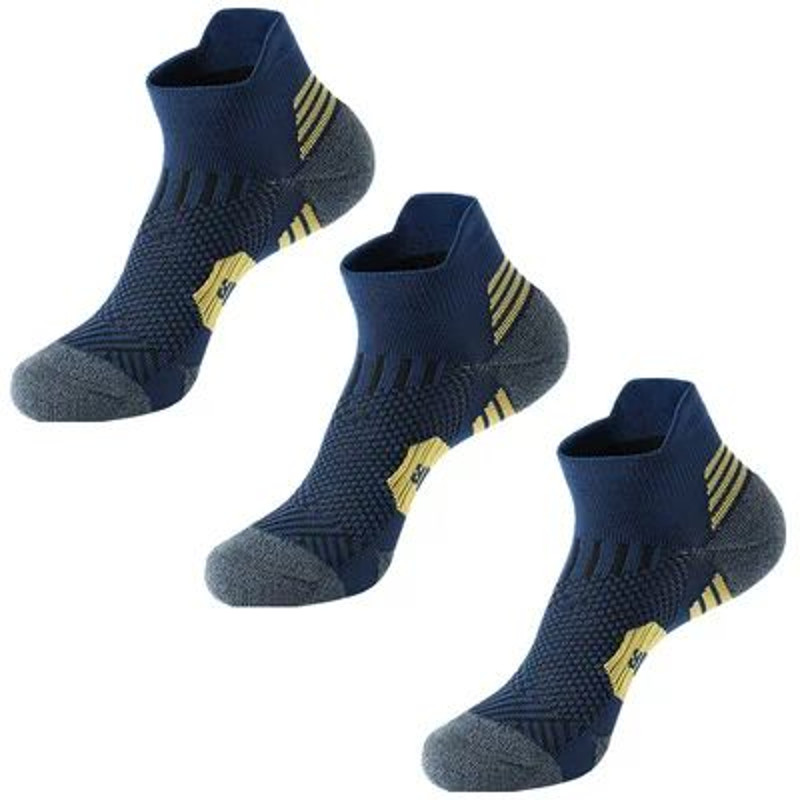 NonSlip Running Socks For Men  Women QuickDrying Sports Sox With Towel Bottom  Basketball  Fitness  8