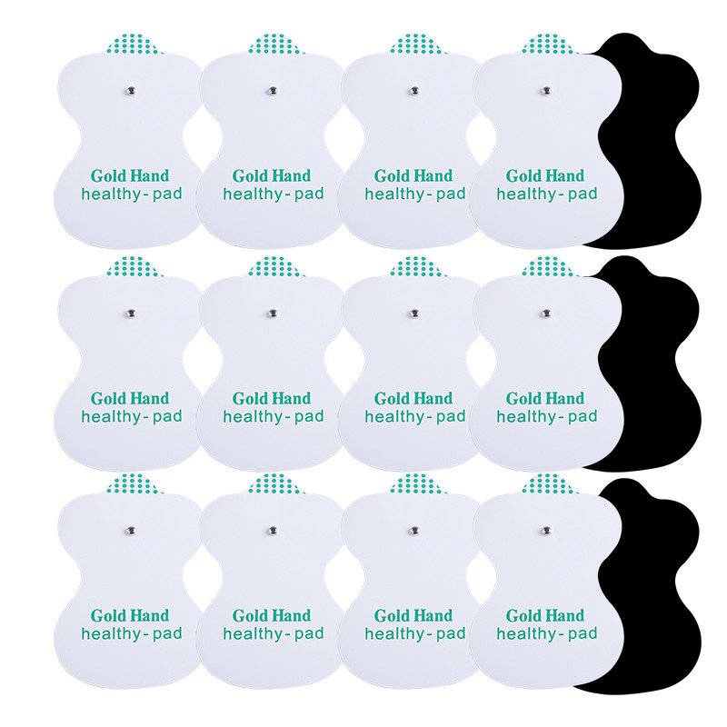 Reusable TENS Electrode Pads With Gel SelfAdhesive Pads For Digital Massager Acupuncture  Pain Reli 5