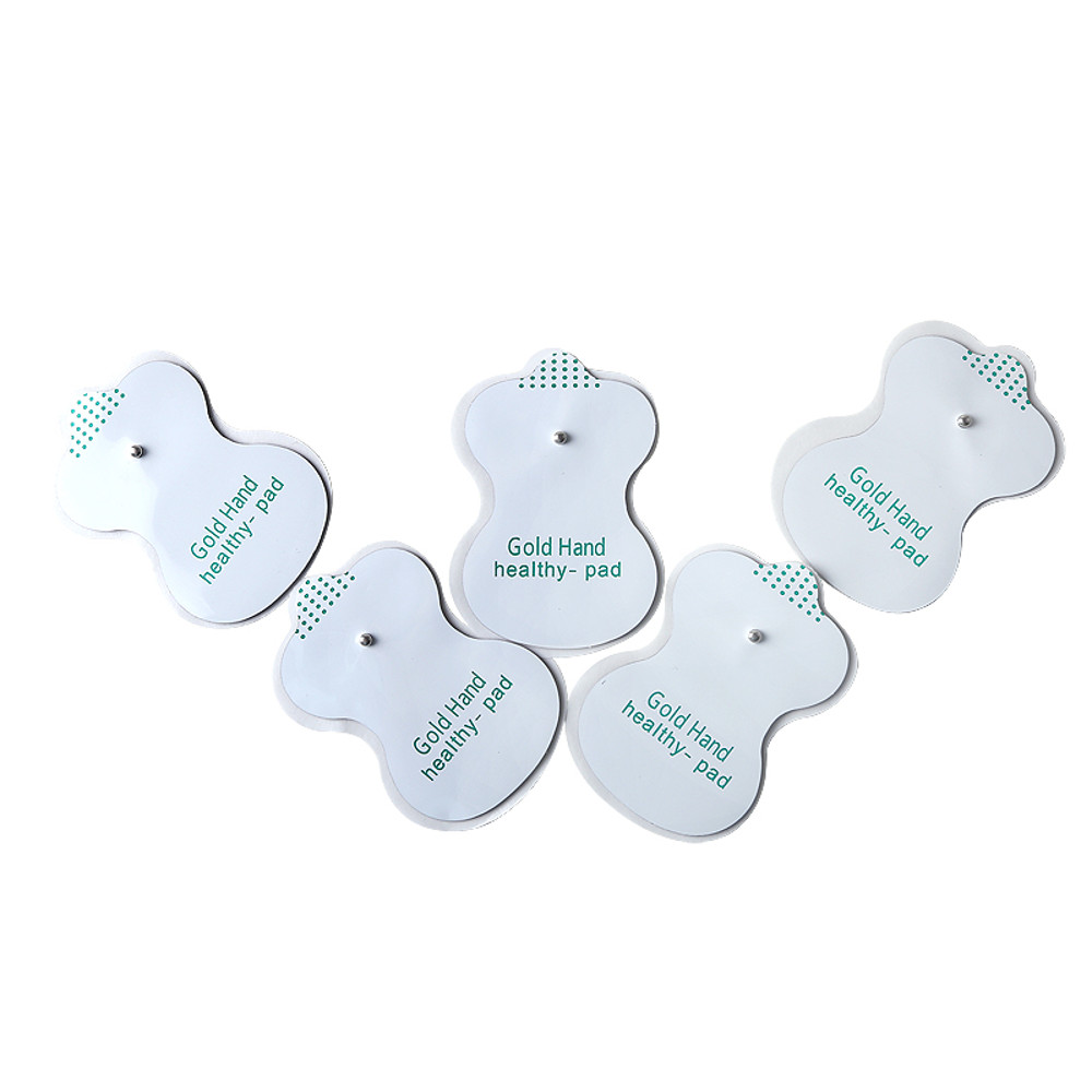Reusable TENS Electrode Pads With Gel SelfAdhesive Pads For Digital Massager Acupuncture  Pain Reli 1