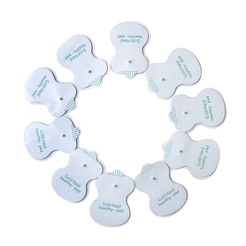 Reusable TENS Electrode Pads With Gel SelfAdhesive Pads For Digital Massager Acupuncture  Pain Reli 2