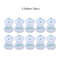 Reusable TENS Electrode Pads With Gel SelfAdhesive Pads For Digital Massager Acupuncture  Pain Reli 6