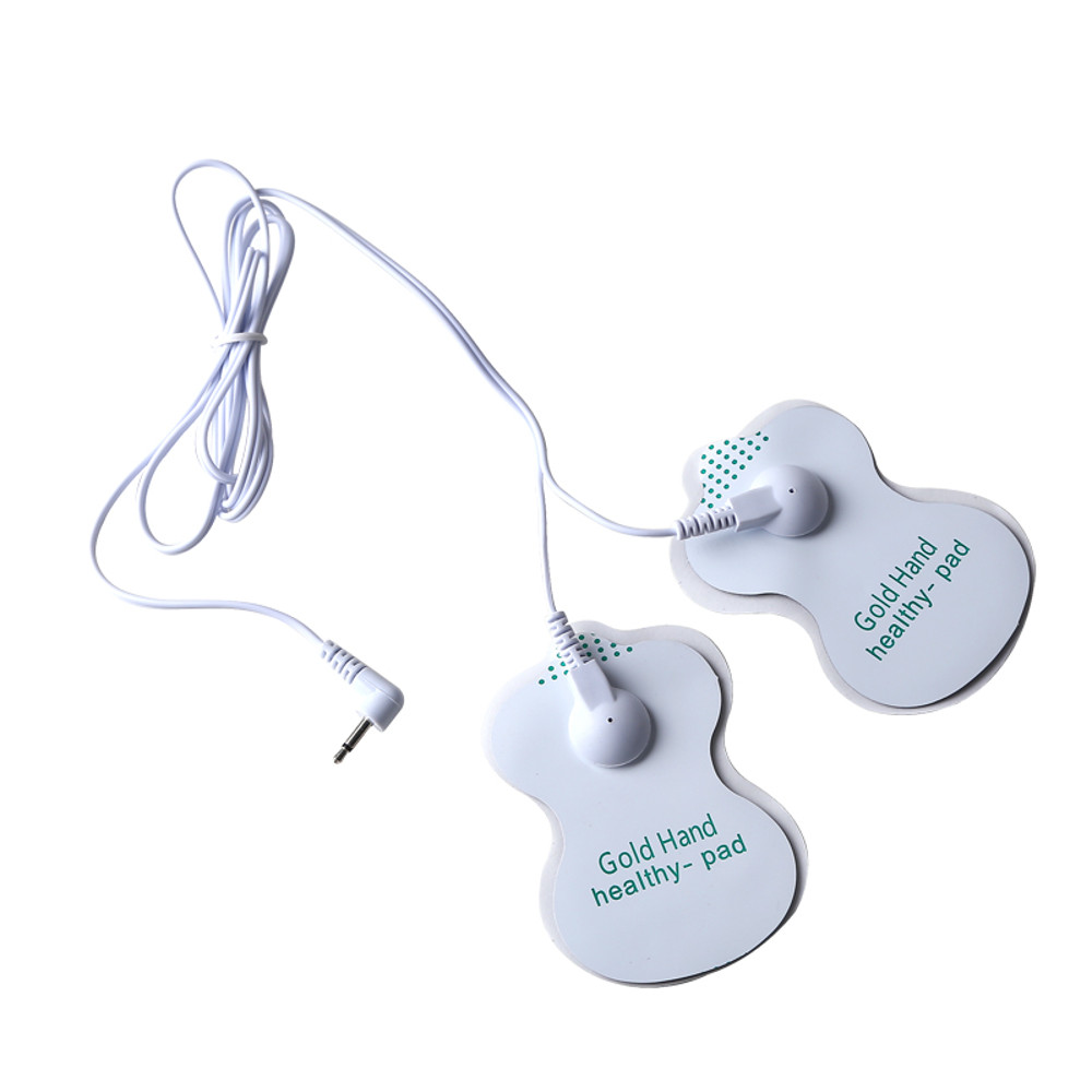Reusable TENS Electrode Pads With Gel SelfAdhesive Pads For Digital Massager Acupuncture  Pain Reli 0
