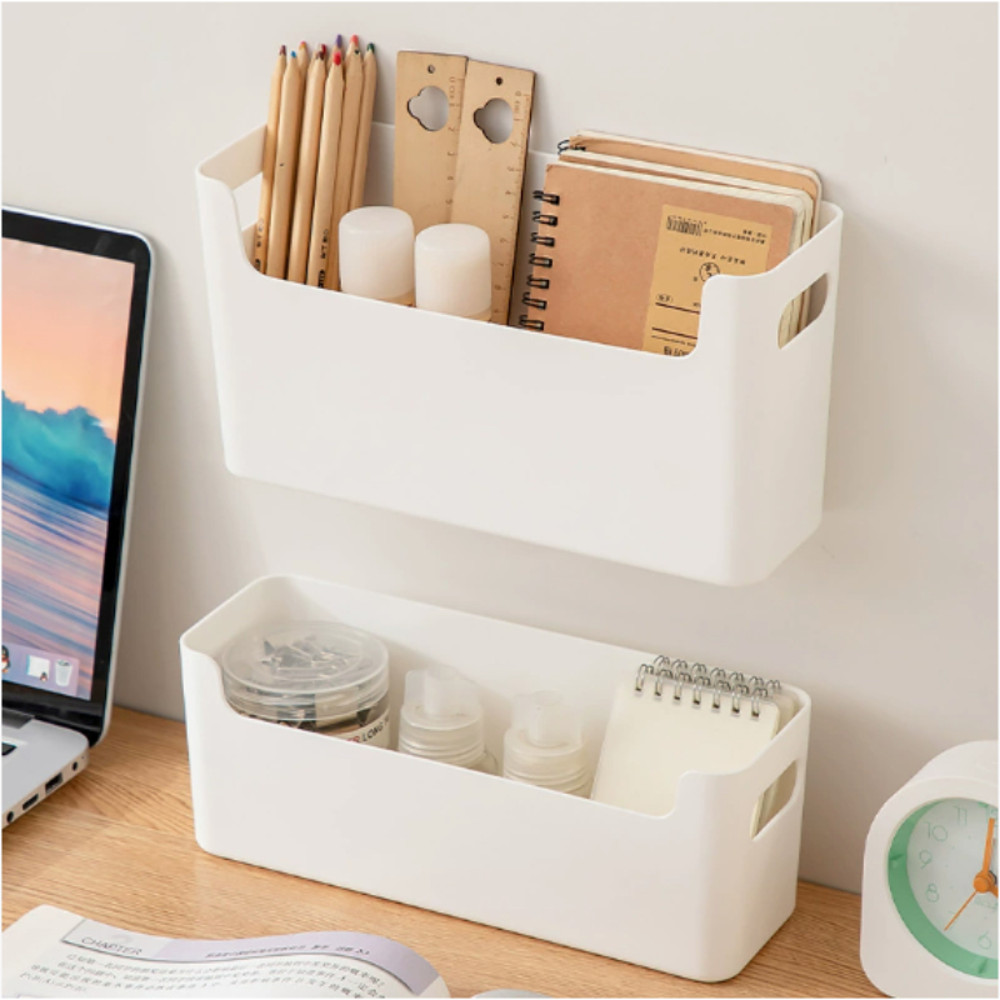 SpaceSaving NonPerforated Cling Film Rack Cabinet Wall Shelf  Spice Organizer For Kitchen Storage 1