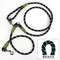 Reflective Nylon Dog Leash Slip Lead With Traffic Handle For Small Large Dogs HandsFree Running Pet 3