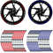 High-Visibility Car Reflective Strips, Universal Rim Tape for Motorcycle, Bicycle & Auto Wheels