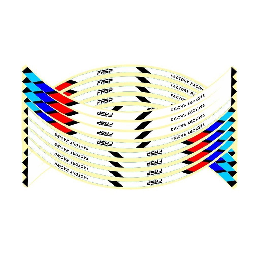 High-Visibility Car Reflective Strips, Universal Rim Tape for Motorcycle, Bicycle & Auto Wheels