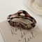 Irregular Hollow Out Hair Claws Clips For Women Girls Large Tortoiseshell Crab Hair Clamps Barrette 7