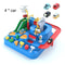 Children Racing Rail Car Model BrainTraining Interactive Train Toy With Space Rocket And Animal Tr 1