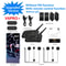 V6 PRO Motorcycle Helmet Bluetooth Intercom 6 Rider 800m Range IP67 Waterproof Walkie Talkie 8