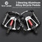WEST BIKING 3 Bearing Bicycle Pedal CNC Aluminum Alloy MTBRoad Bike Pedals AntiSlip Professional B 0