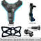Motorcycle Helmet Phone Stand Mount Holder For GoPro Hero Adjustable Action Sports Camera Accessori 6