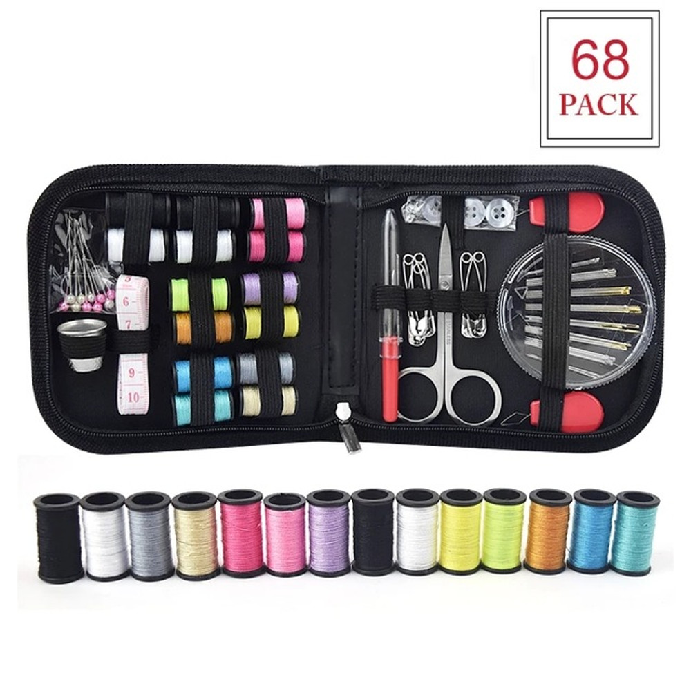 DIY MultiFunction Sewing Box Set Complete Kit For Hand Stitching Quilting  Embroidery 5