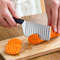 Stainless Steel Potato Chip Slicer Wavy Crinkle Cutter For French Fries Vegetables Fruits Dough Ch 1