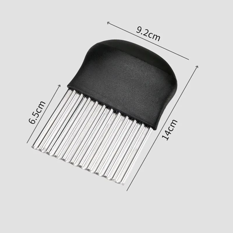 Stainless Steel Potato Chip Slicer Wavy Crinkle Cutter For French Fries Vegetables Fruits Dough Ch 6