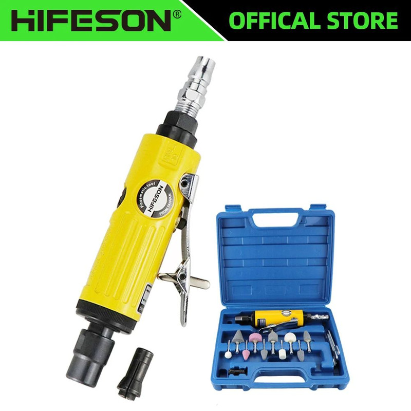 Air Die Grinder Straight Pneumatic Grinding Tool Polishing Machine For Metalworking  Engraving Proj 0