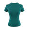 Slim Casual T Shirt Solid Short Sleeve Women Top HighQuality Fashion Trend 4