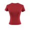 Slim Casual T Shirt Solid Short Sleeve Women Top HighQuality Fashion Trend 6