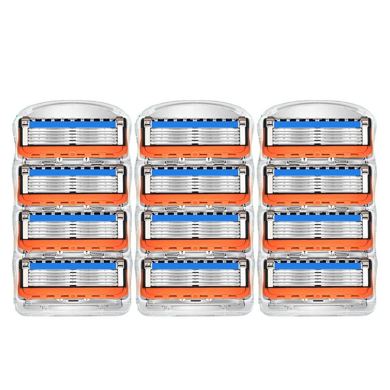 Manual Razor For Men Five Layer Stainless Steel Blades Shaving Razor For Fusion5 Compatibility 3