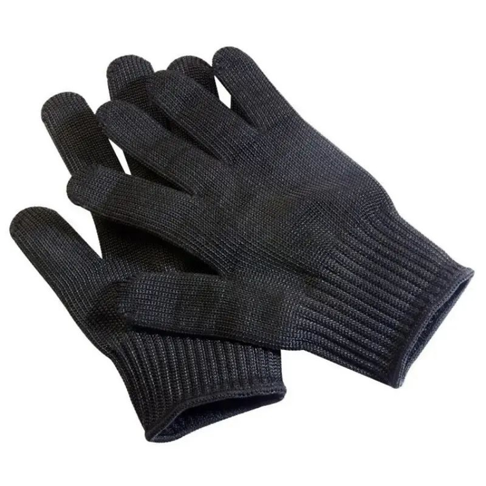 1 Pair Stainless Steel Wire CutResistant AntiCutting Safety Gloves Durable Protective Work Gloves 6
