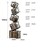 Modern Rotating Bookshelf MultiTier Shelf Organizer For Childrens Books Magazines Home Storage 8