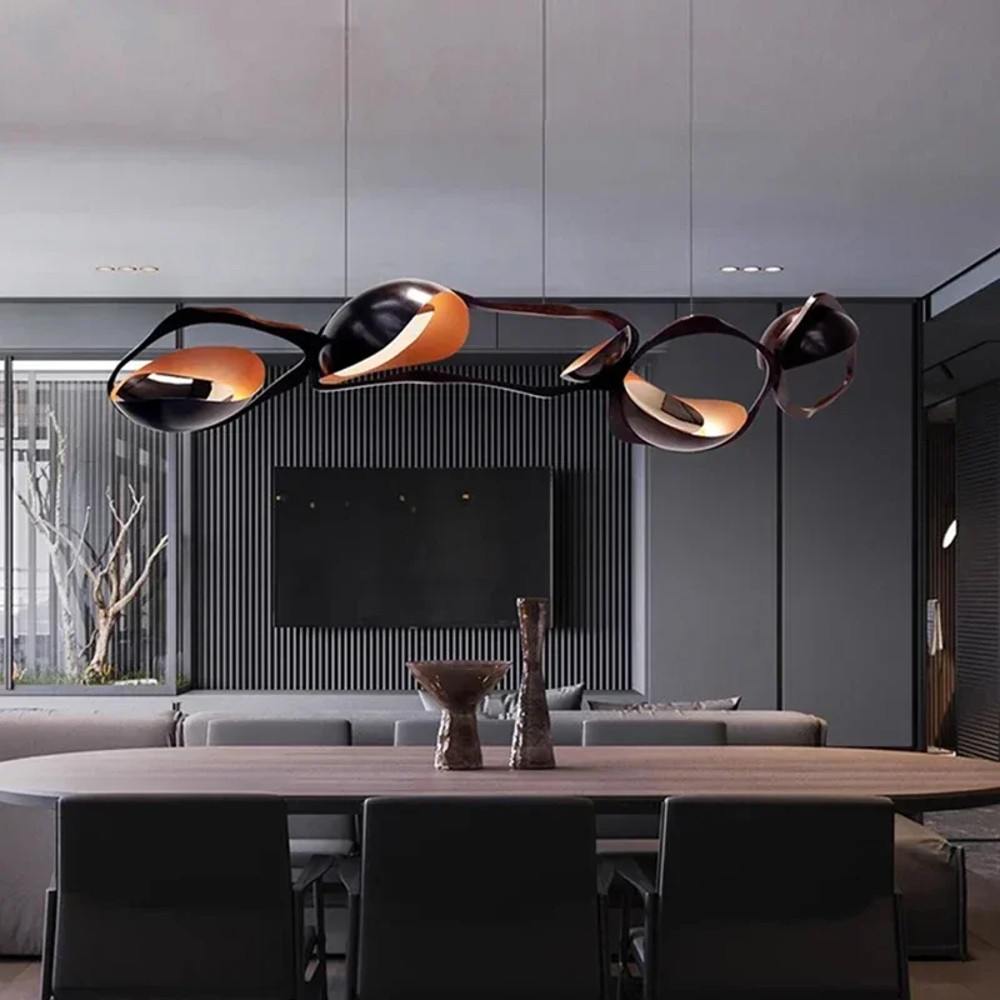Modern LED Pendant Lights,Minimalist Chandelier for Kitchen Island, Dining Room & Food Tables