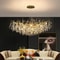 Luxury Gold Crystal LED Chandelier Elegant Ceiling Light For Living Room Dining Bedroom 1