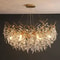 Luxury Gold Crystal LED Chandelier Elegant Ceiling Light For Living Room Dining Bedroom 5