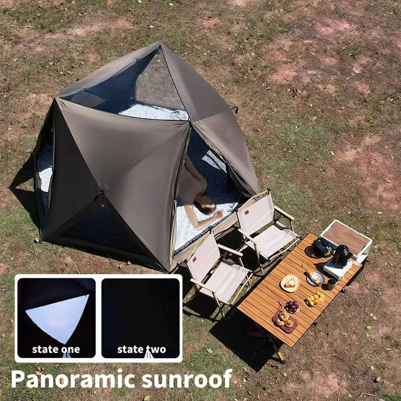 PopUp Sunshade Tent Waterproof Portable For Beach Park Camping Easy Setup In Seconds 3