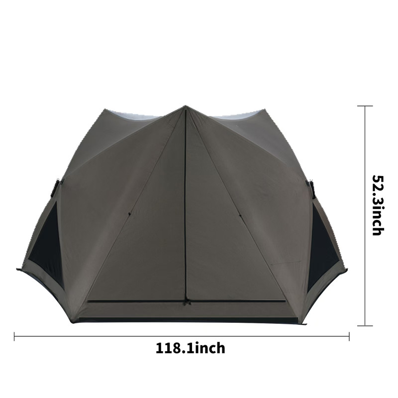 PopUp Sunshade Tent Waterproof Portable For Beach Park Camping Easy Setup In Seconds 5