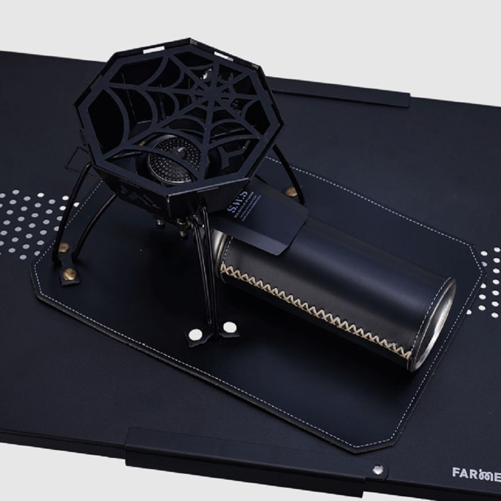 Portable Spider Stove Compact Folding Card Design For Camping Hiking Outdoor Kitchenware 4