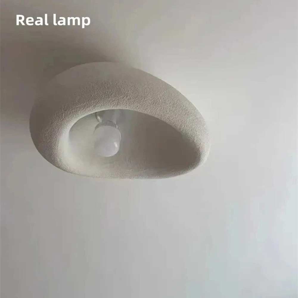 Ceiling Lamp LED Hand Knitted Resin Light Fixture For Living Room Dining Room Bedroom Home Decor 5
