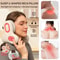 Wireless Neck Massager With Red Light Hot Compress Bluetooth Music U Shaped Sleep Relief Noise Red 0