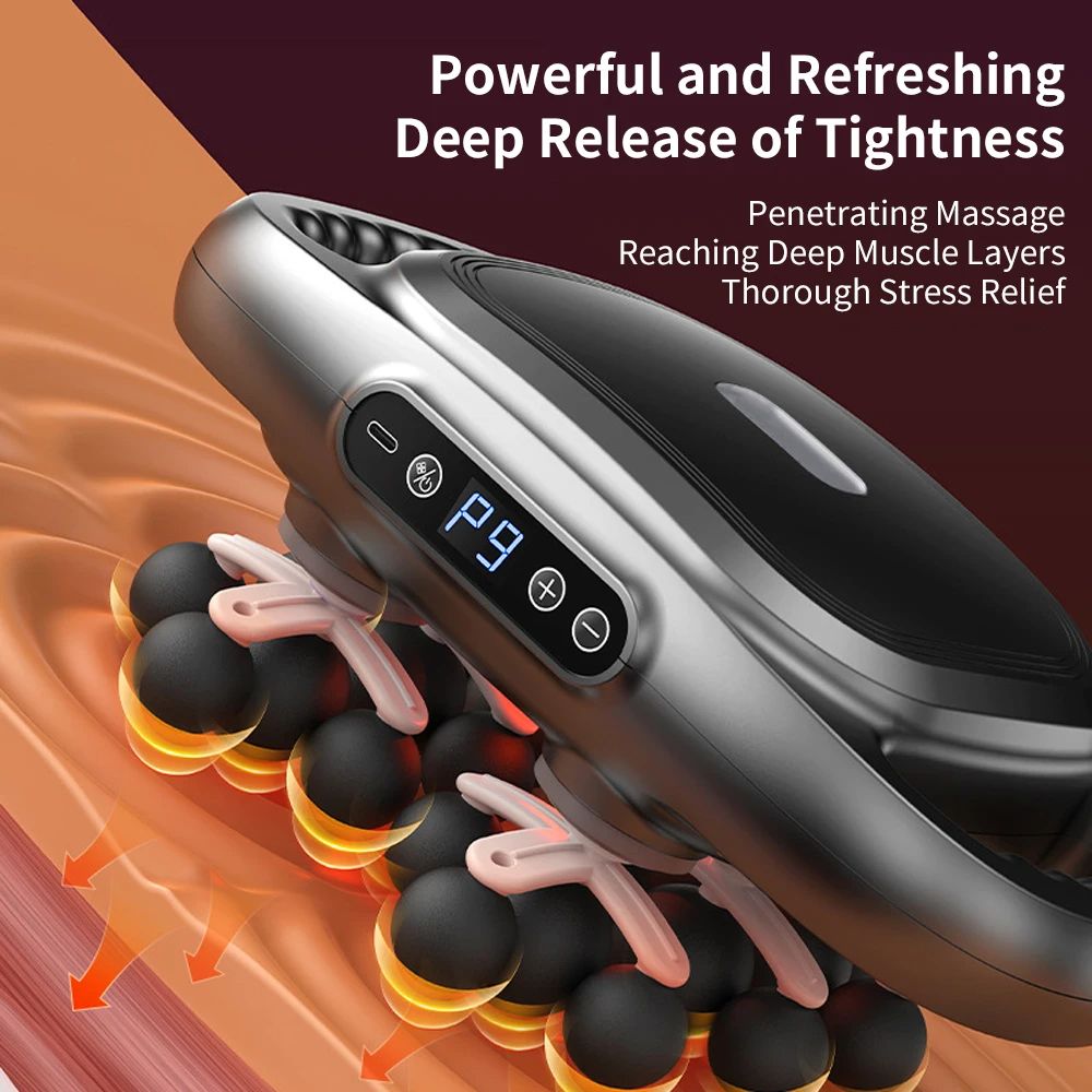 22Head Fascia Gun HighFrequency Vibration Body Massage Gun For Back Waist Neck Shoulder Deep Muscle 1