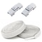 2Pairs Tie Shoe Laces Elastic Laces With Press Lock Widened Flat Shoelaces For Sneakers Kids Adult 10