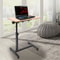 Adjustable Laptop Desk Mobile Stand Home Office Tray Rolling Study Table Computer Workstation 1