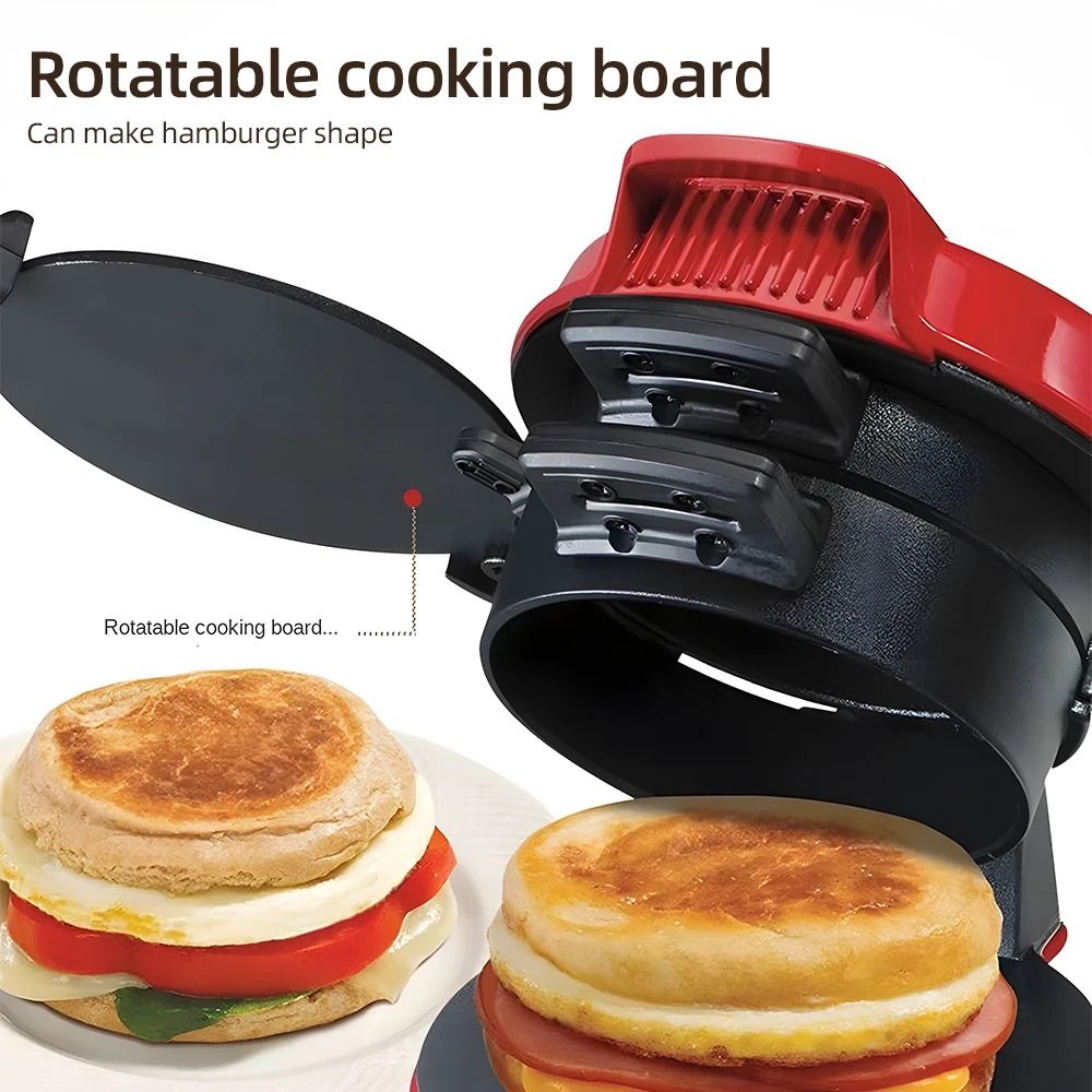 Household Breakfast Machine Hamburg Sandwich Maker With Egg Cooker Waffle Bread Sandwich Machine 2