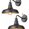 Dusk To Dawn Outdoor Wall Lights Farmhouse Gooseneck Barn Black Porch Lanterns 1