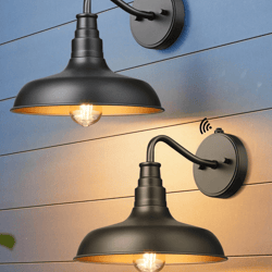 dusk to dawn outdoor wall lights, farmhouse gooseneck barn black, porch lanterns