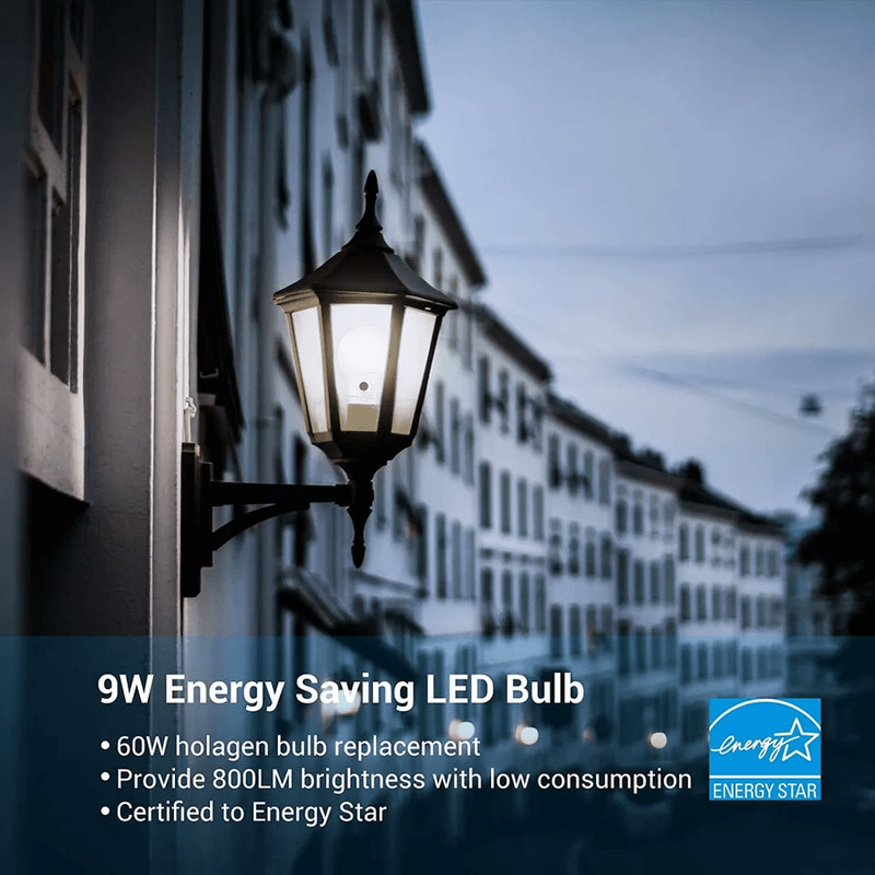 Automatic Dusk To Dawn LED Bulbs Super Bright Outdoor Sensor Lights Daylight UL Energy Star Lamp Re 3