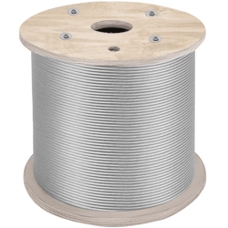 stainless steel wire rope, cable railing, high load capacity