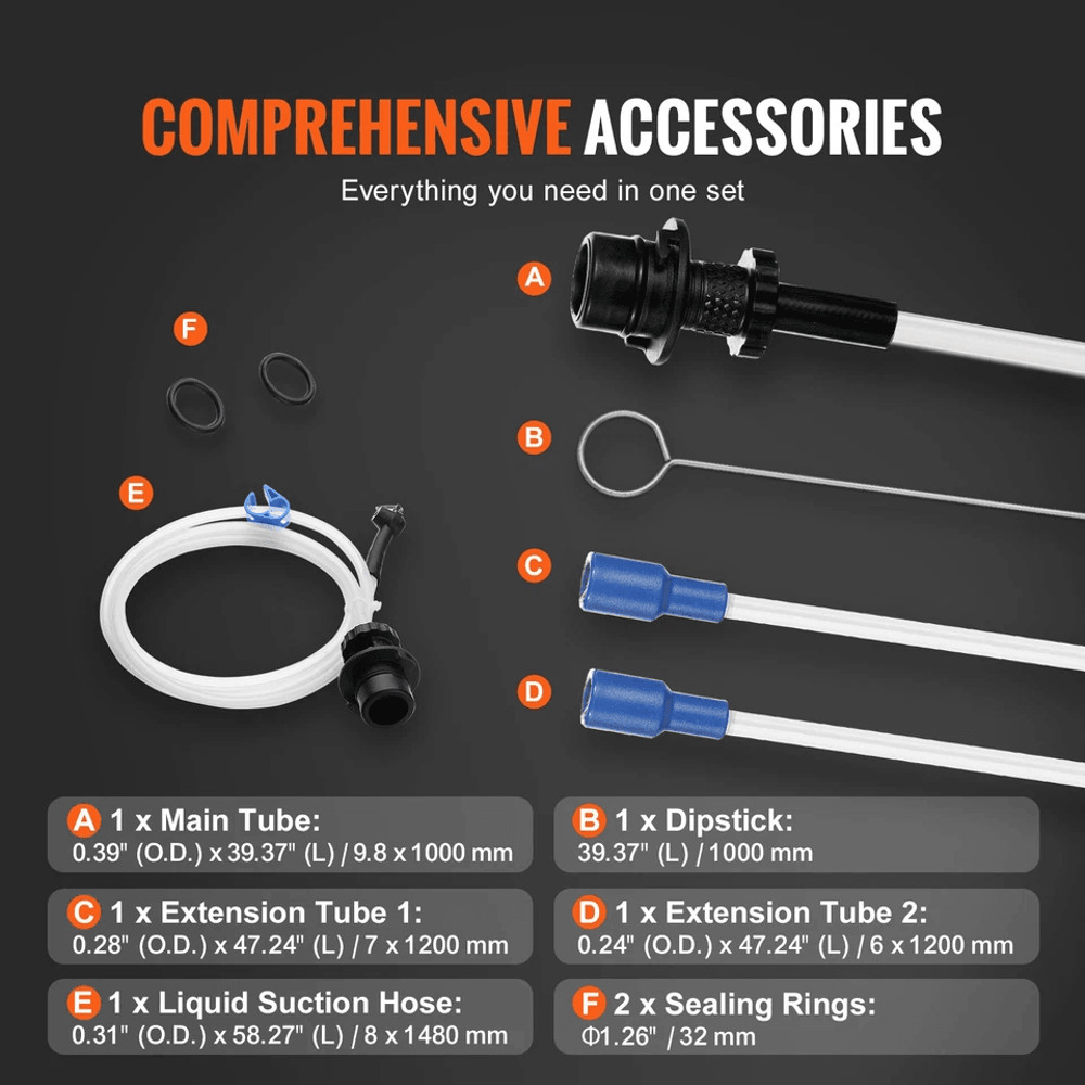 Dual Mode Fluid Extractor Pneumatic Manual Oil Change Vacuum Pump 2