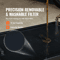 Low Profile Oil Drain Pan With Electric Pump  Swivel Casters Professional Fluid Disposal Cart 4