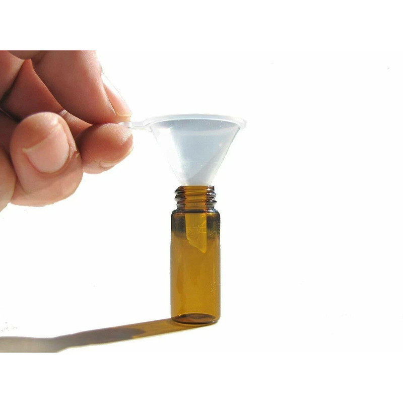 Small Plastic Funnels 10Pack Perfect For Essential Oils Perfume Refills DIY Bottle Filling 5
