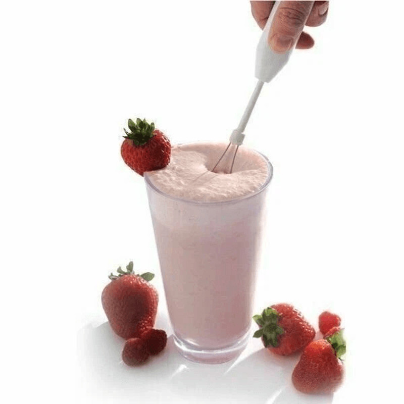 Norpro Deluxe Cordless Mini Mixer Mix Whip Stir Blend Beat Drink Frother 3