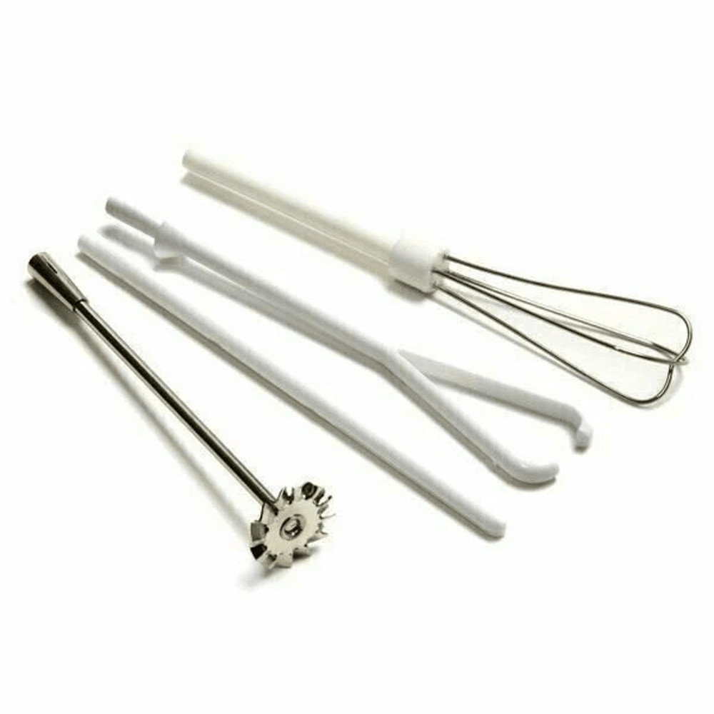 Norpro Deluxe Cordless Mini Mixer Mix Whip Stir Blend Beat Drink Frother 1