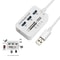 3in1 Aluminum USB 30 Hub Memory Card Reader Supports MS SD M2 TF Cards 1