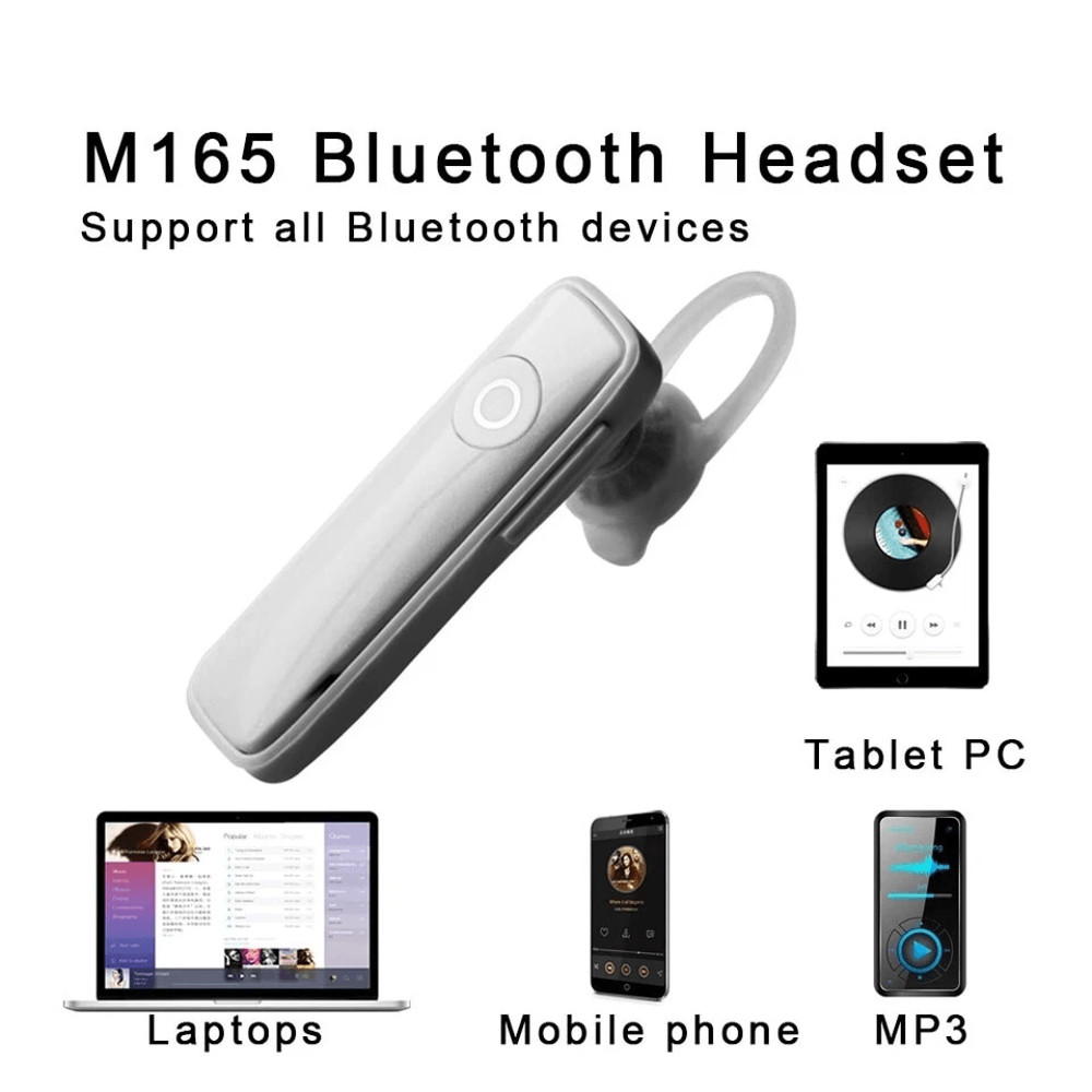Mini Bluetooth Headset Wireless In Ear Stereo Headphones Handsfree Earbud For Calls Music 0