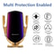 Smart Sensor Car Phone Holder AutoClamping Wireless Charging Mount 10W Fast Charge 4