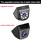 Backup Camera For Cars 170 Wide Angle 8 LED Night Vision Waterproof HD CMOS Reverse Camera 6