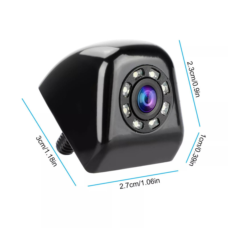 Backup Camera For Cars 170 Wide Angle 8 LED Night Vision Waterproof HD CMOS Reverse Camera 7